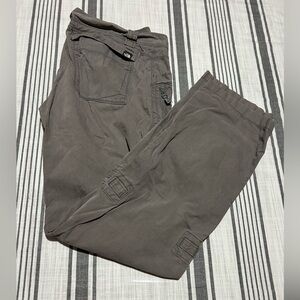 The north face roll up cargo pants size 10